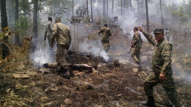 Ejército envía unidad especializada a controlar incendios forestales en Dajabón