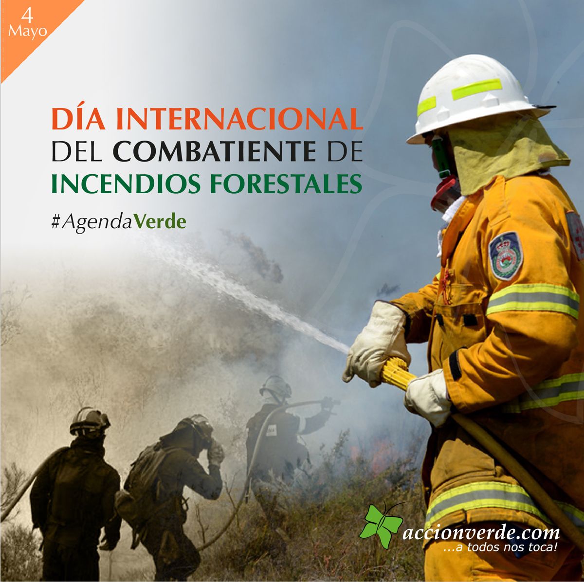 Se reconoce el 4 de Mayo de cada año como "Día Internacional del Combatiente Forestal”