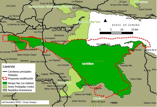 Ambientalistas expresan preocupación al Senado por modificación límites de Los Haitises