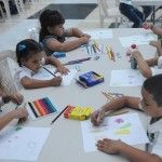 Niños plasman ideas de protección al medio ambiente en concurso de pintura de la Procuraduría