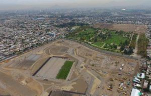 Proceso de transformación de un vertedero ilegal en el Parque André Jarlán de Chile.